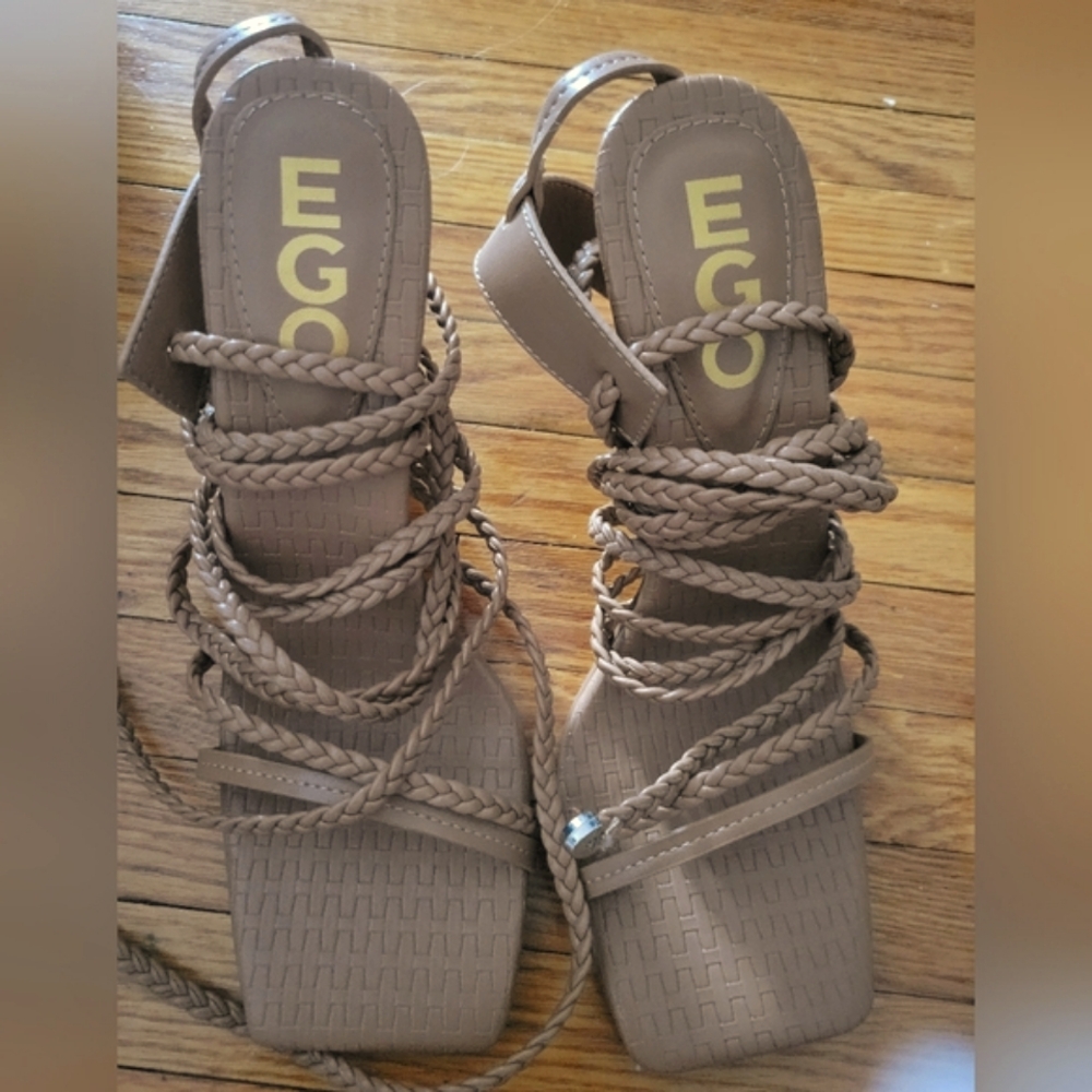 Gladiator tie up sandals by ego